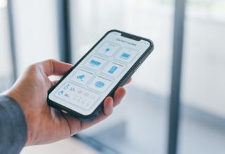 スマートフォンの写真