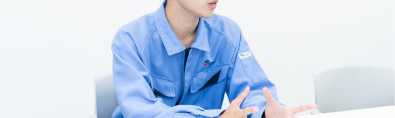 社員インタビューの様子